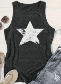 Women's Sleeveless Shirt (Option: Dark gray-S)